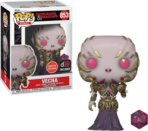 Funko pop! games: dungeons dragons - vecna (metallic) (gs) (exclusive) #853