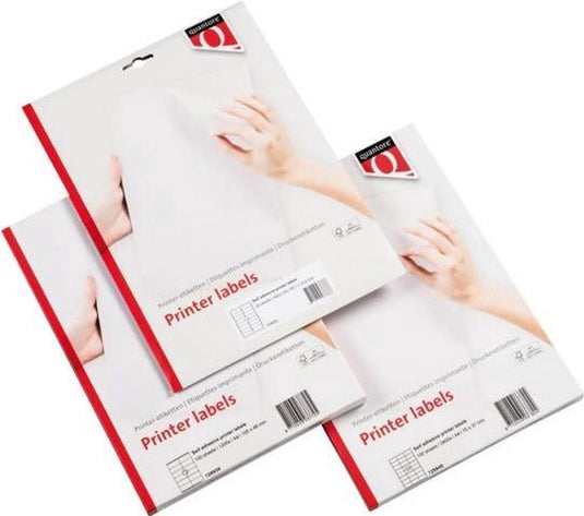Merkloos sans marque quantore printeretiketten 70mmx36mm