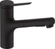 Hansgrohe zesis m33 - keukenkraan 150, met uittrekbare sproeikop, sbox lite, mat zwart 74803670