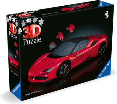 Ravensburger - ferrari sf 90 stradale - 3d puzzel voor kinderen en volwassenen
