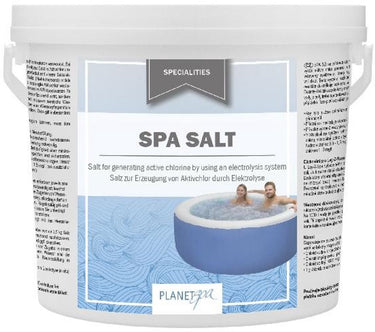 Planet spa zout voor hottub, spa, jacuzzi, bubbelbad - 2kg - zwembad reiniger - zwembad reinigingsmiddel