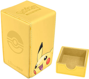Ultra pro - pokémon tcg - pikachu alcove tower deck box - uk