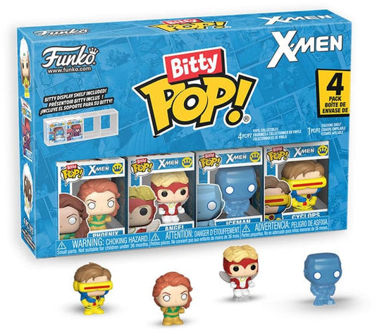Funko x-men bitty pop! vinyl figure 4-pack jean grey w ch 2,5 cm mini-figuur - 2cm