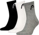 Head - unisex - alle sporten korte sokken - training - 3 pack - maat 35-38