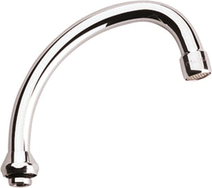 Grohe draaibare buisuitloop - 140 mm met mousseur