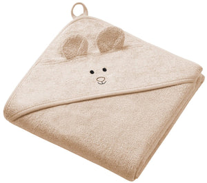 Babyono baby ono bamboo beige 100 x 100 cm badcape