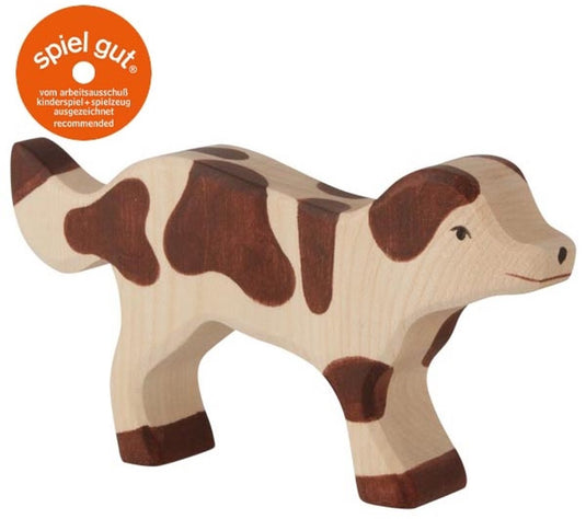 Holztiger boerderij - boerderijhond - 14x2x8cm - houten figuur - handgemaakt