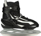 Nijdam ijshockeyschaats - power play - semi-softboot - maat 45 - zwart