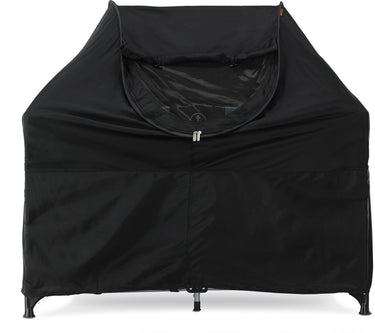 Deryan luxe campingbed klamboe - ledikant klamboe - pop up night cover - donkere slaapstimulans