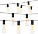 Grundig solar lichtsnoer - led tuinverlichting - solar lamp 3,35 meter - weerbestendige tuinverlichting zonneenergie