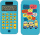 Lexibook minions 8 digits pocket rekenmachine met bescherming hoes