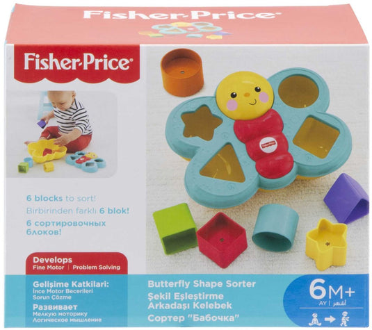 Fisher-price vlinder vormensorteerder - vormenstoof