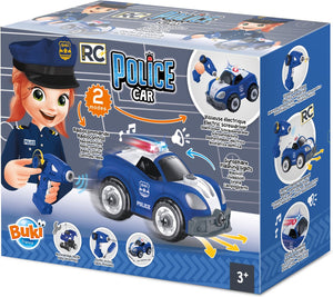 Buki france buki - rc politiewagen - rc voertuig junior - politiewagen op afstandsbediening