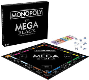 Asmodee monopoly mega black collector's editie bordspel nederland.