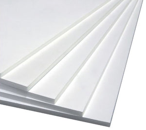 Kangaro foamboard - 70x100cm - 5mm - wit - doos van 10 stuks - zelfklevend