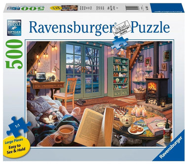 Ravensburger cozy retreat legpuzzel 500 stuk(s) vakantie