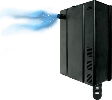 Flamingo biologische filter shark zwart s – 3-in-1 binnenfilter voor aquaria tot 100l – 300 l u – aquariumfilter 4w