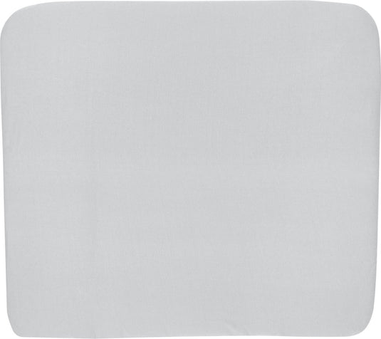 Meyco baby uni aankleedkussenhoes - light grey - 85x75cm