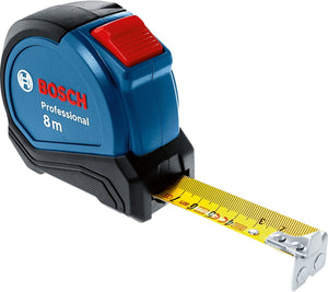 Bosch professional massband 8m autolock 1.600.a01.v3s rolmaat 8 m nylon, kunststof