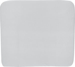 Meyco baby uni aankleedkussenhoes - light grey - 85x75cm