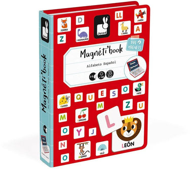 Janod - magnetibook - alfabet spaanstalig - magneetboek speelset
