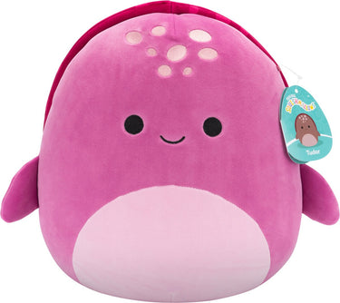 Squishmallows knuffel pluche - tudor schildpad, 30cm