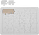 Creativ company cc kartonnen puzzel a5 wit