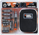 Black+decker a7104-xj - schroevendraaier set - ratelschroevendraaier - 56 elementen - ergonomische handgreep