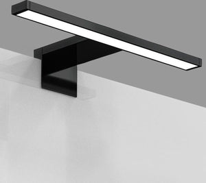 B.k.licht - led spiegellamp - zwart - badkamerlamp - spiegelverlichting - l:30cm - ip44 - 4.000k - 780 lumen - 5w led