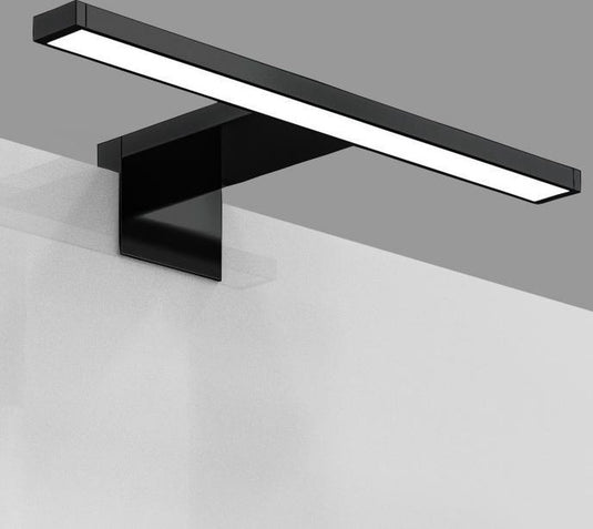 B.k.licht - led spiegellamp - zwart - badkamerlamp - spiegelverlichting - l:30cm - ip44 - 4.000k - 780 lumen - 5w led