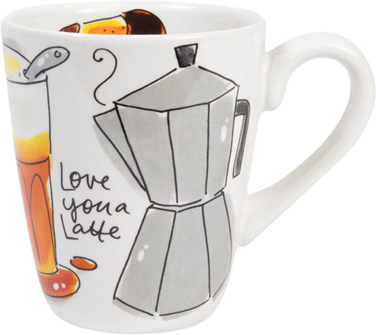Blond amsterdam cozy days: beker 0,35l coffee
