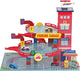Playwood mentari houten garage rood