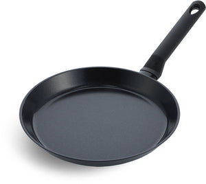Bk easy induction pannenkoekenpan 28cm - pfas-vrije antikleeflaag - koekenpan inductie - keramische koekenpan - ovenbestendig tot 160°c - koudgrepen - graniet zwart