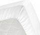 Cinderella - hoeslaken - tot 30 cm matrashoogte - 120x200 210 cm - wit