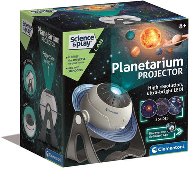 Clementoni wetenschap spel - planetarium projector - stem speelgoed - planeten en sterren bewonderen - vanaf 8 jaar
