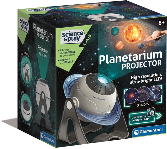 Clementoni wetenschap spel - planetarium projector - stem speelgoed - planeten en sterren bewonderen - vanaf 8 jaar
