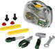 Klein toys - bosch mini speelgoed gereedschapskoffer i robuuste koffer met transparante voorkant i incl. gereedschap, schroeven en latten