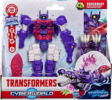 Hasbro transformers cyberworld ultimate cyber changers shockwave