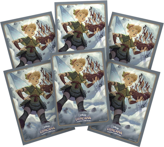 Disney lorcana - reign of jafar - card sleeve - set 8 - tinker bell - en.