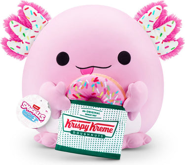 Snackles series 2 - axolotl abbie met krispy kreme - 35 cm van zuru