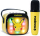Otl technologies pokémon - karaoke set voor kinderen - draadloze microfoon en speaker - met lichteffecten - stemvervorming