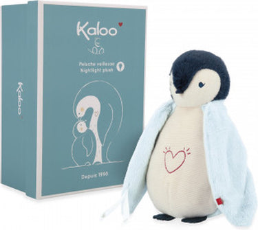 Kaloo complices – pinguin blauw nachtlampje