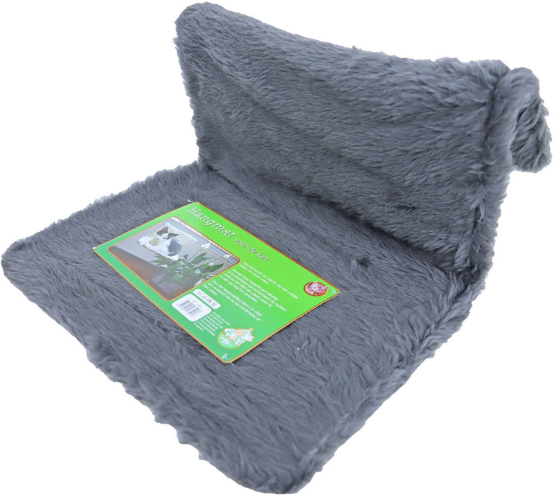 Afbeelding laden in galerijviewer, Merkloos sans marque radiatorhangmat - dierenhangmat - grijs - 43 x 43 x 24 cm
