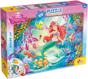 Lisciani puzzle df plus 108 the little mermaid