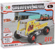 Lobbes speelgoed bv lobbes constructieset metaal kiepwagen bouwspeelgoed 83-delig geel.