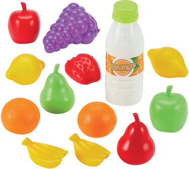 Ecoffier ecoiffier speelgoed fruit en groenten - speelset 15-delig voor kinderen.