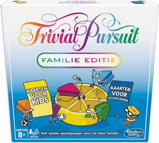 Hasbro gaming trivial pursuit family edition
