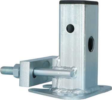 Twinny load adapter brink elleby - voor trekhaak - staal - zilver