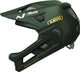 Abus mtb-helm youdrop ff - fullface-helm voor kinderen en jongeren - voor beginners in de mountainbikesport - met afneembare kinbescherming - groen, maat s