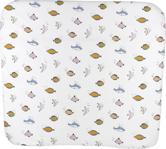 Meyco baby sea aankleedkussenhoes - multicolour - 85x75cm